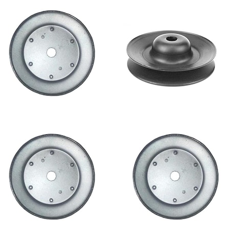 Aic Replacement Parts 48 LAWN MOWER DECK PULLEY REBUILD KIT 174375 For CRAFTSMAN 12513-PULLEYS